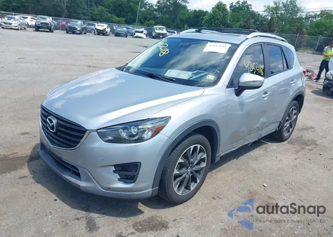2016 Mazda Cx-5 Grand Touring из США, поврежденный, VIN JM3KE4DY4G0640330